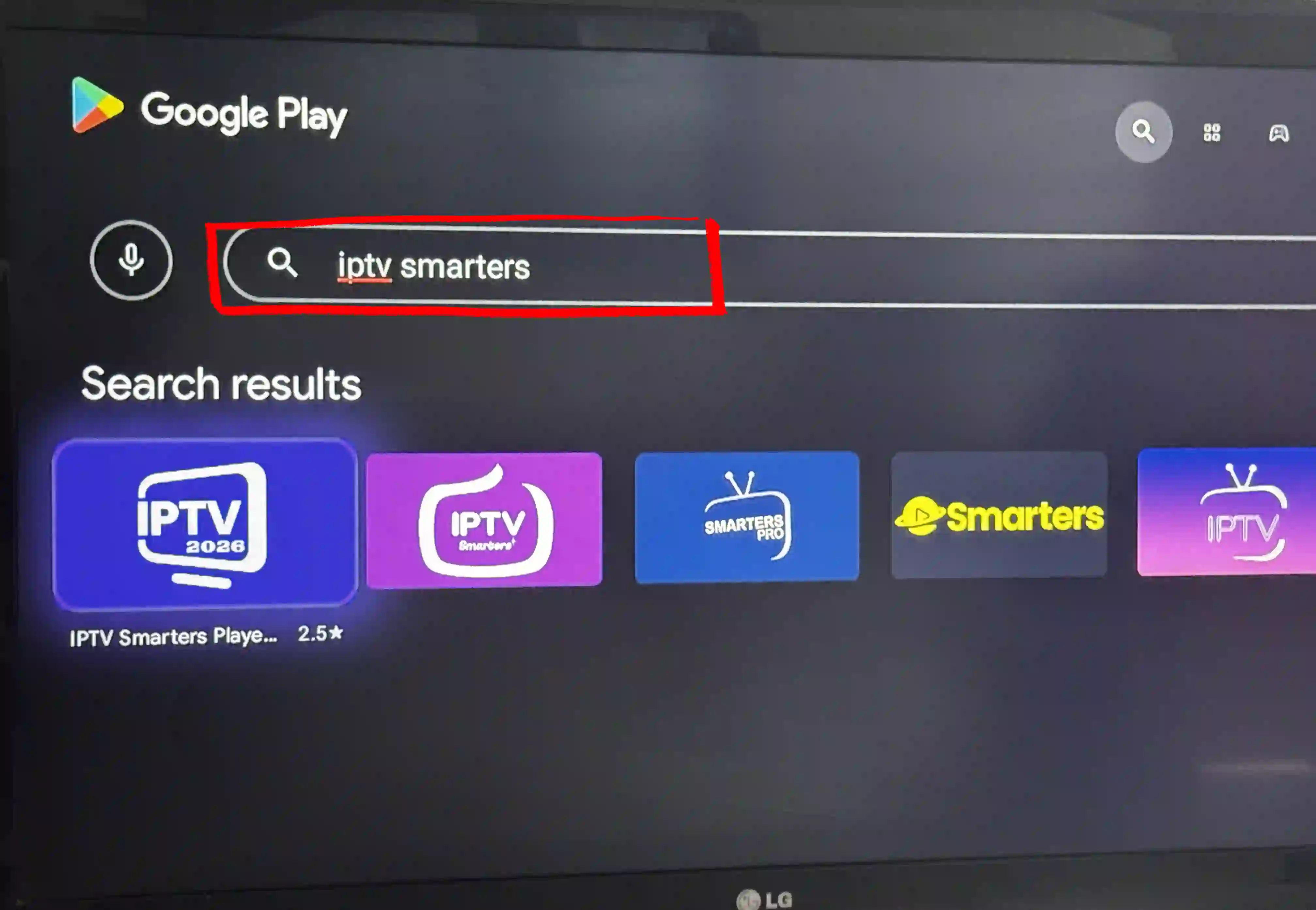 IPTV Smarters Pro not available on Google Play Store on Android TV — sideload via Downloader code 530411